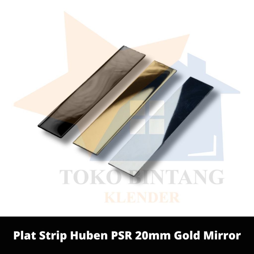 Plat Strip Huben PSR - 20mm Gold Mirror