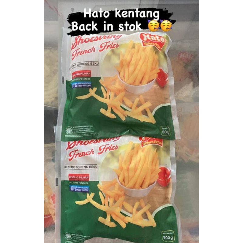 

Kentang beku goreng 500 gr