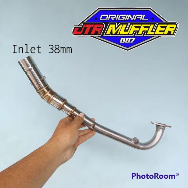pipa leher knalpot vario 160 inlet 38