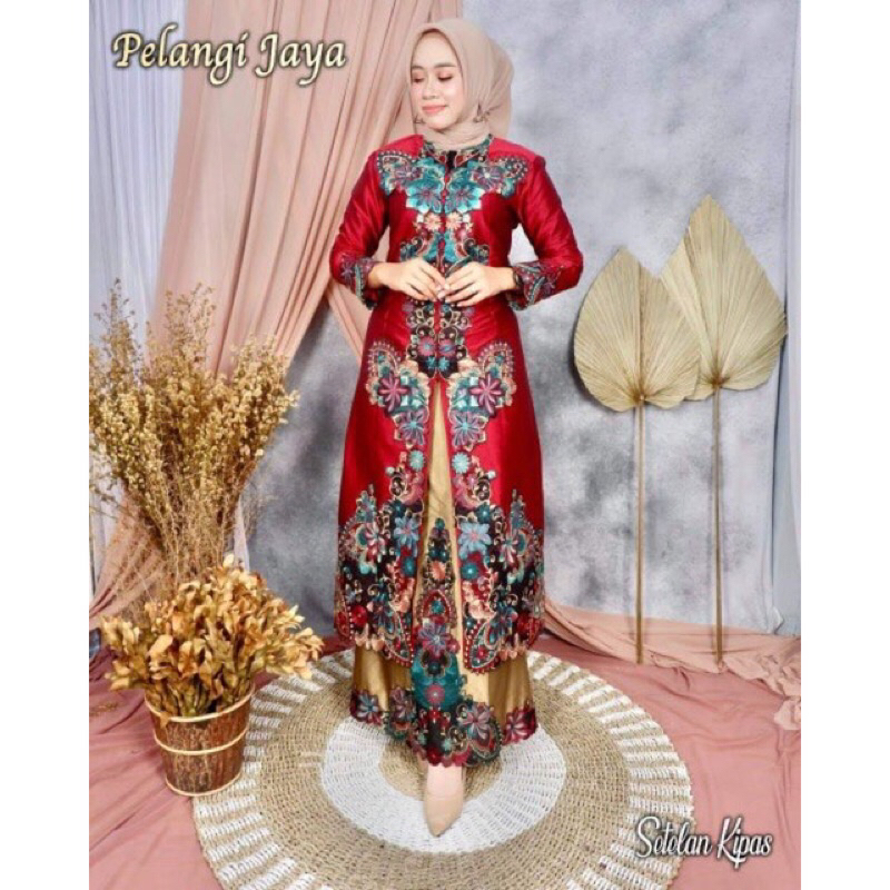 SET ROK KIPAS SAPUJAGAD - KEBAYA BORDIR - KEBAYA MODERN - KEBAYA WISUDA - SET ROK KEBAYA - KEBAYA BO
