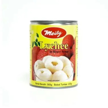 

MEILY LYCHEE BUAH LECI DALAM KALENG IN SYRUP 565GR, ISI SEGAR DAN LEBIH BANYAK