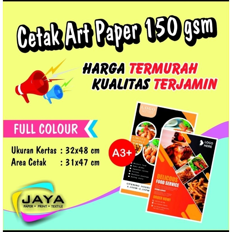 

Cetak AP 150 gsm A3+