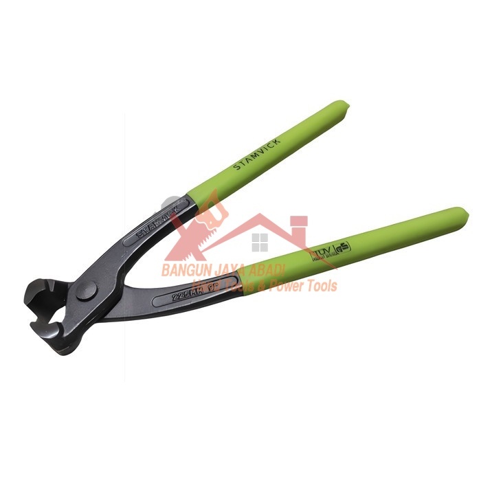 Tang Gegep Stamvick 9" Inch Catut Kakatua Potong Kawat Bendrat Kakak Tua Tower Pincer 9 Inci BJA