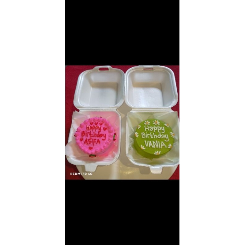 

Bolu ulang tahun/Mini Cake