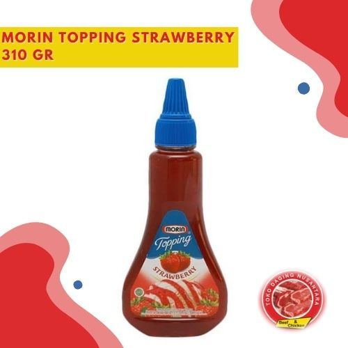 

MORIN TOPPING STRAWBERRY 310 GR