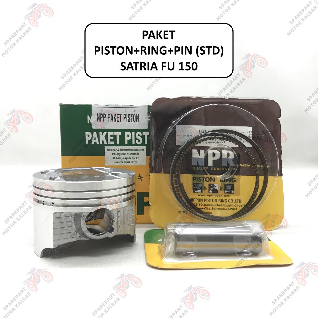 Piston Kit SATRIA FU 150 - NPP Paket Piston