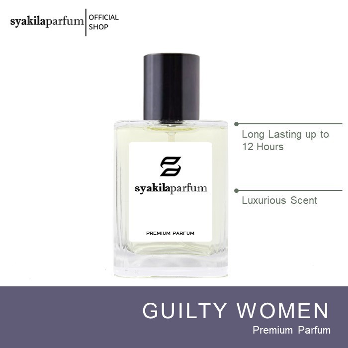 Syakila Parfum - Parfum Wanita Tahan Lama Aroma Fresh Floral Manis Mewah Elegant Inspired By Gucci G