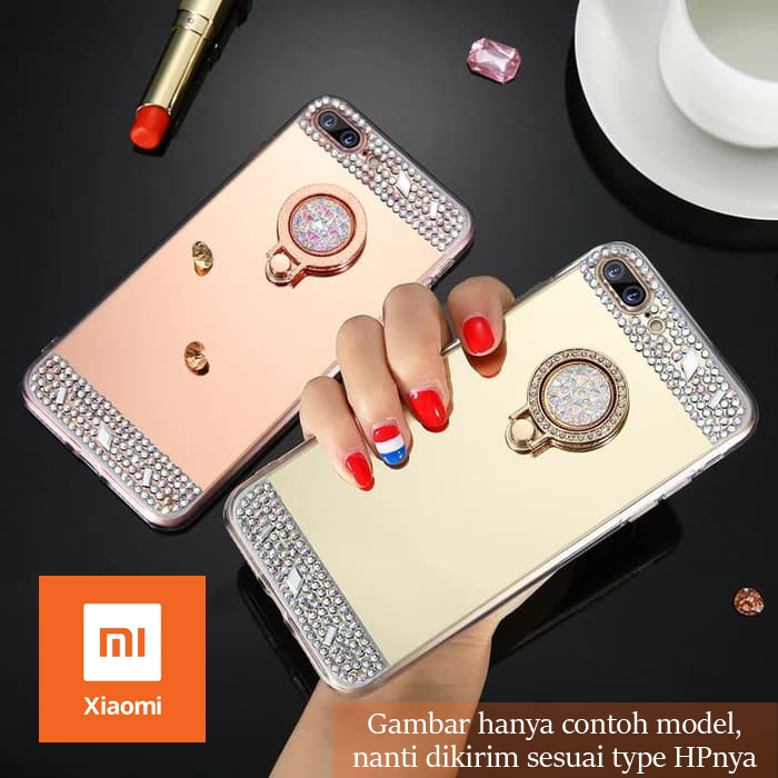 Case Mirror (Cermin) XIAOMI Redmi Note 5A Prime, Redmi Note 8, Redmi 5 Plus,  Redmi 6, Redmi 6A, Red