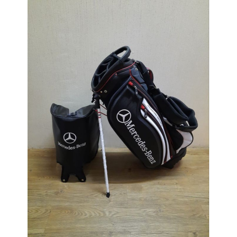 Stand Bag Golf MercedesBenz Tas Berdiri