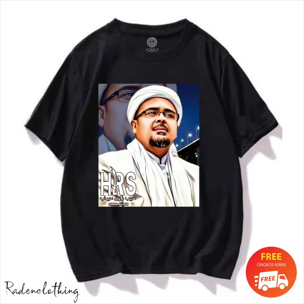 KAOS PENDEK IBHRS ORIGINAL DISTRO TERBARU - KAOS PENDEK PECINTA HABIB RIZIEQ ORIGINAL DISTRO TERBARU