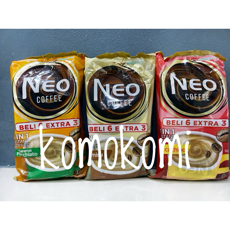 

Neo Coffe Kopi 3in1 Isi 9 pcs