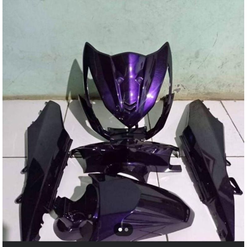 (free custom warna) COVER FULL BODY HALUS HONDA BEAT FI / BODY BEAT FI