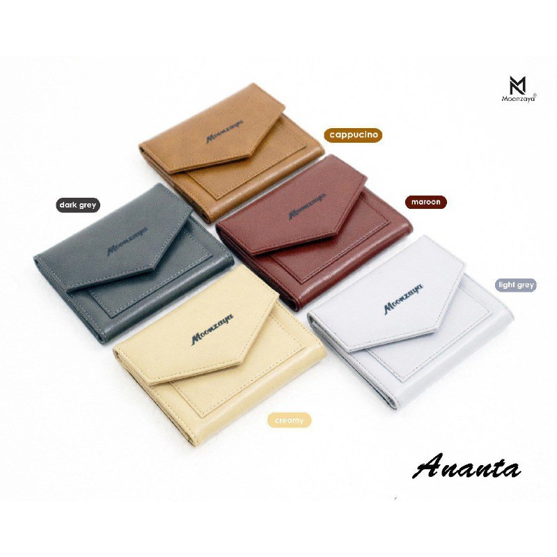 Dompet Lipat Pria Wanita Ananta By Moonzaya
