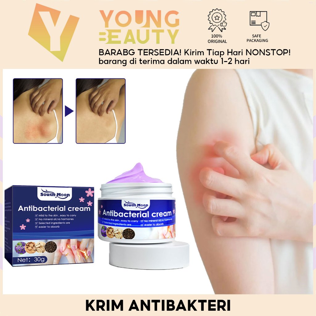 South Moon Skin Itching Cream Herbal Antibacterial Agent External Use Psoriasis Cream Anti-itch Reli