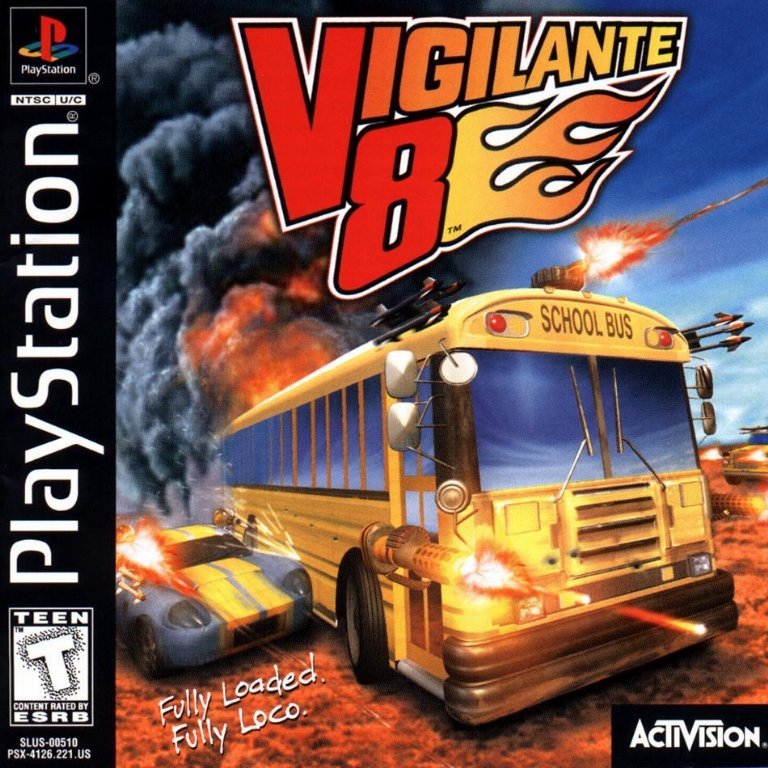 CD GAMES PLAYSTATION PS1 VIGILANTE 8