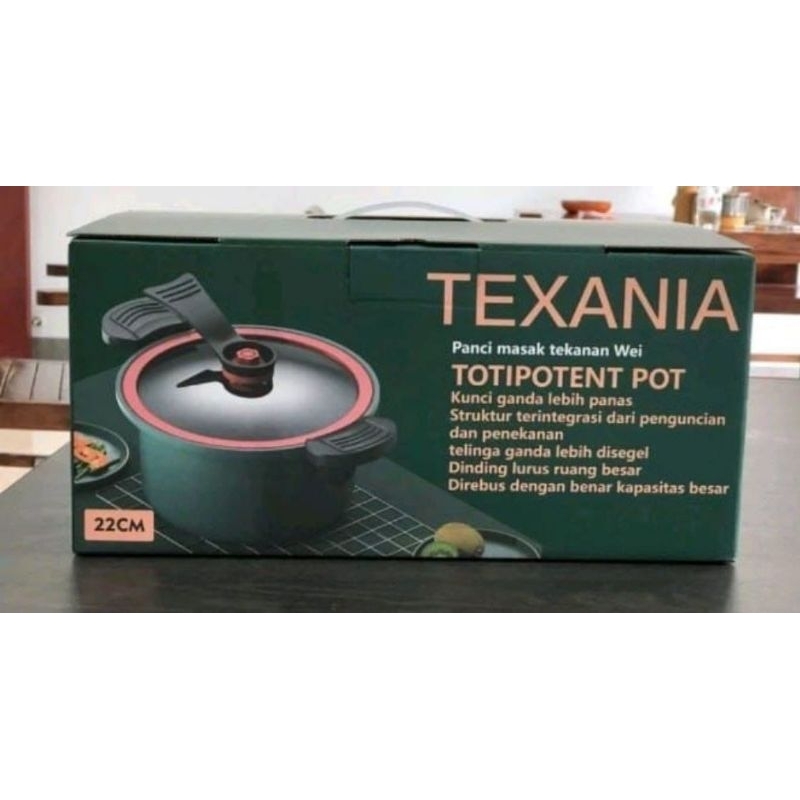 Panci Presto//Panci presto Texania//panci presto 3,5L//Panci Presto serbaguna anti lengket