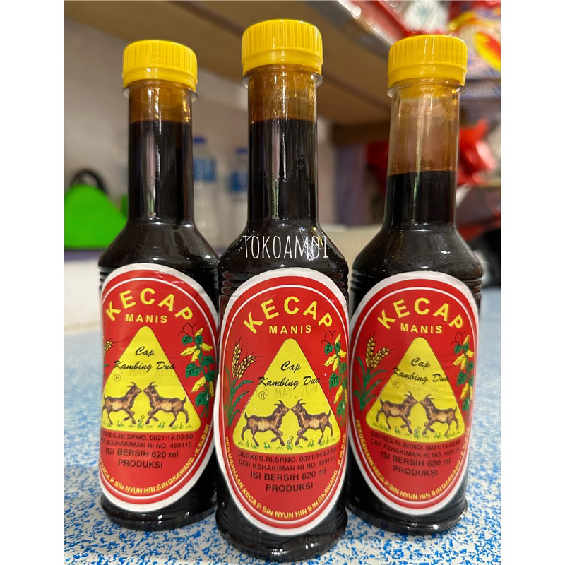 

Kecap Manis Cap Kambing Dua Sin Nyun Hin Singkawang 620ml