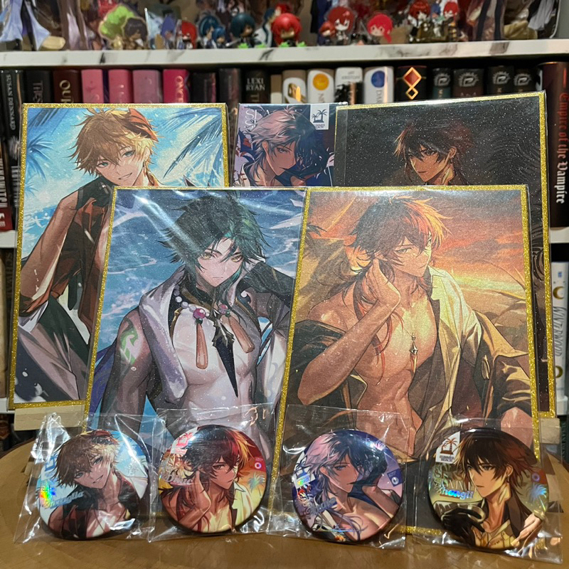 Genshin Impact Beach Party Zhongli Childe Tartaglia Ajax Morax Xiao Alatus Diluc Ragnvindr Ayato Kam