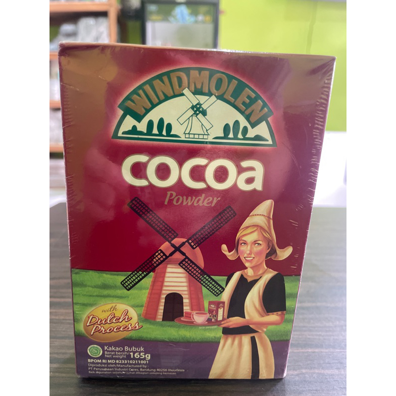 windmolen cocoa powder | cokelat bubuk kemasan 165gram