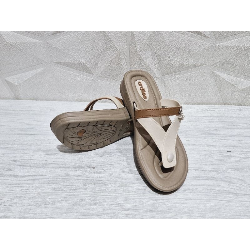 sandal wedges wanita tebal original ardiles