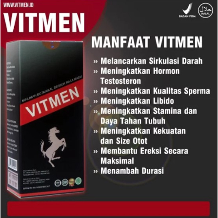 VITMEN HERBAL ASLI 100% ORIGINAL + VITMEN OBAT HERBAL + VITMEN