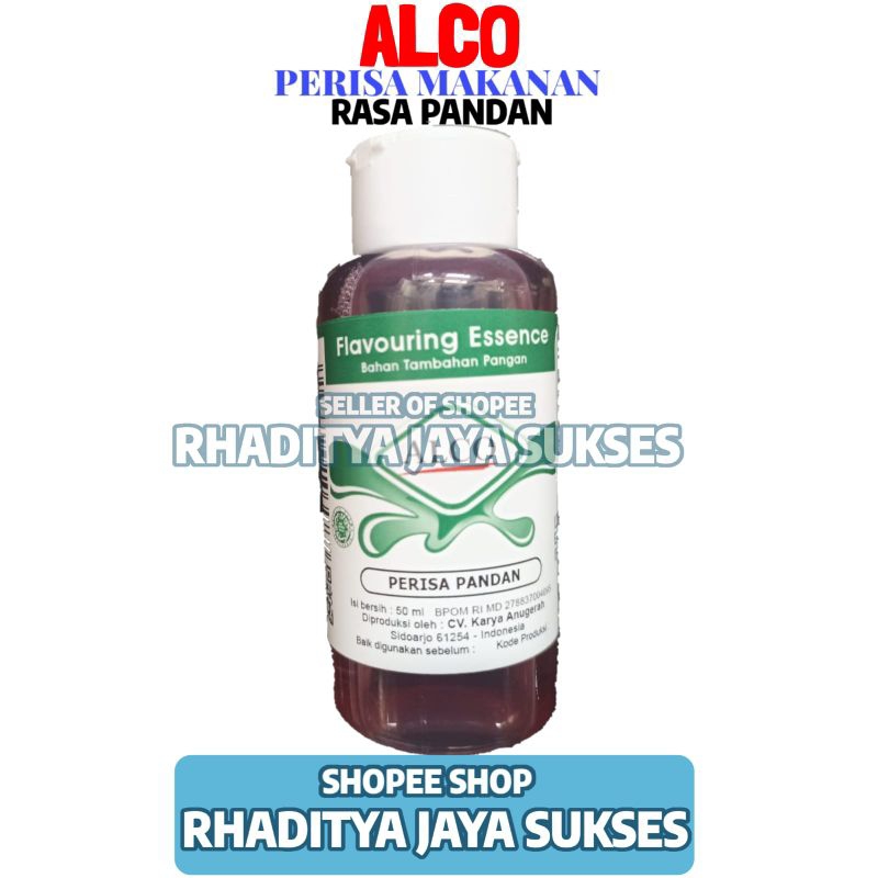 

Perisa Makanan Minuman Alco Pandan 50ML