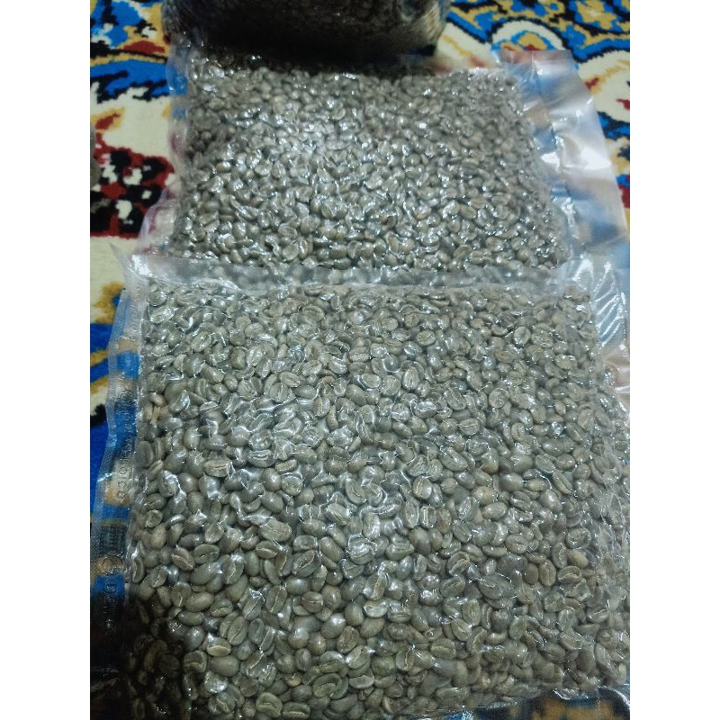 

green Bean arabica full wash 1kg