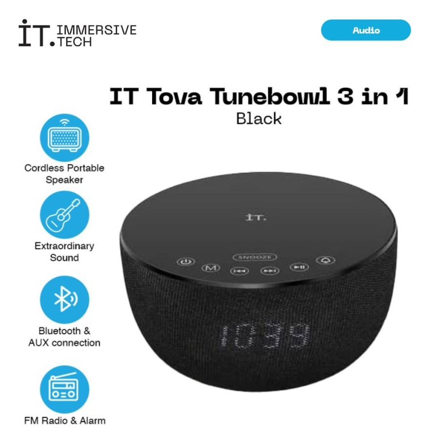 IT Tova Tunebowl 3 in 1 Speaker Bluetooth Original
