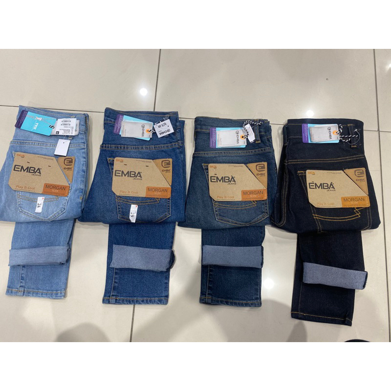 Emba Jeans Besic Pant / Modern Waistband 029 /  Ramayana Ciplaz Sidoarjo