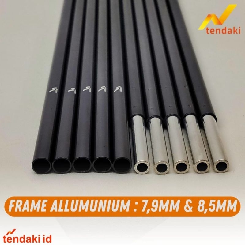 Frame Tenda Allumunium Alloy 7,9mm dan 8,5mm / Frame Tenda Ultralight Tendaki