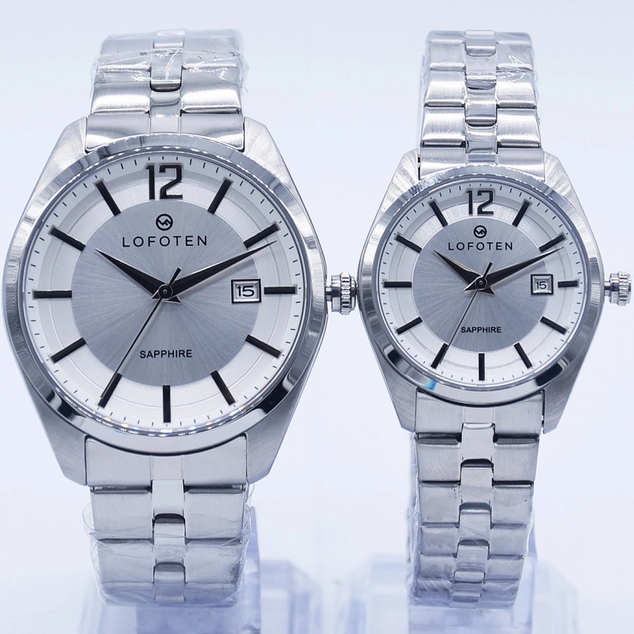 LOFOTEN 8106MS/LS-Jam Tangan COUPLE (Pasangan) Analog Original-Garansi Resmi