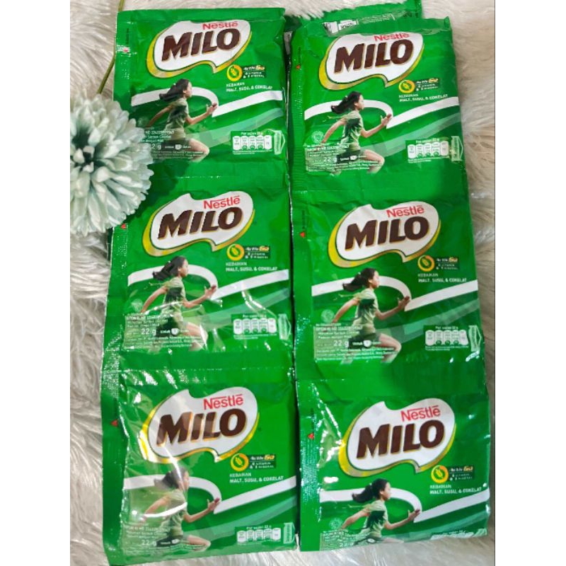 

Susu Milo Nestle 1 renceng isi 10 sachet