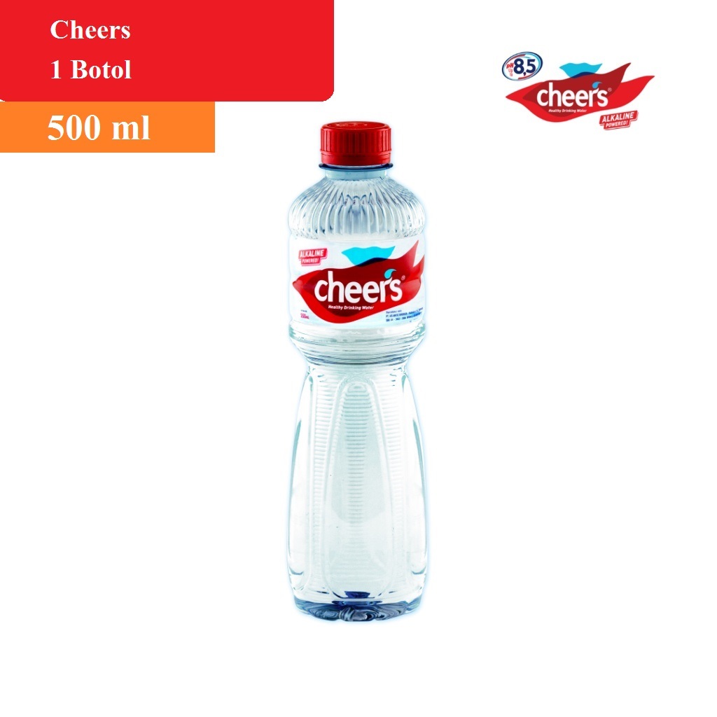 

Cheers Alkaline Healthy Water 500ml (1 botol)