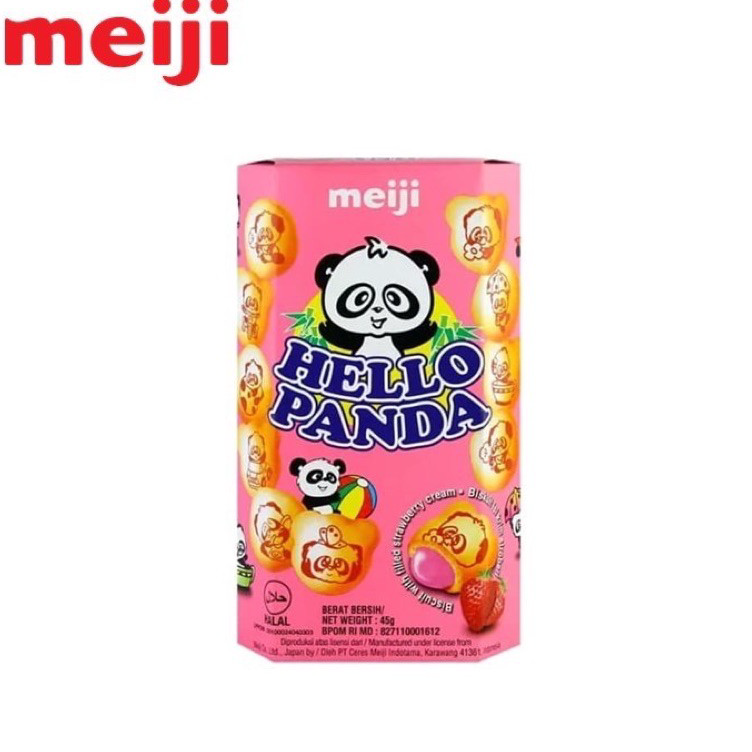 

Baru MEIJI Hello Panda Biscuit 5 Varian Rasa PROMO HALAL