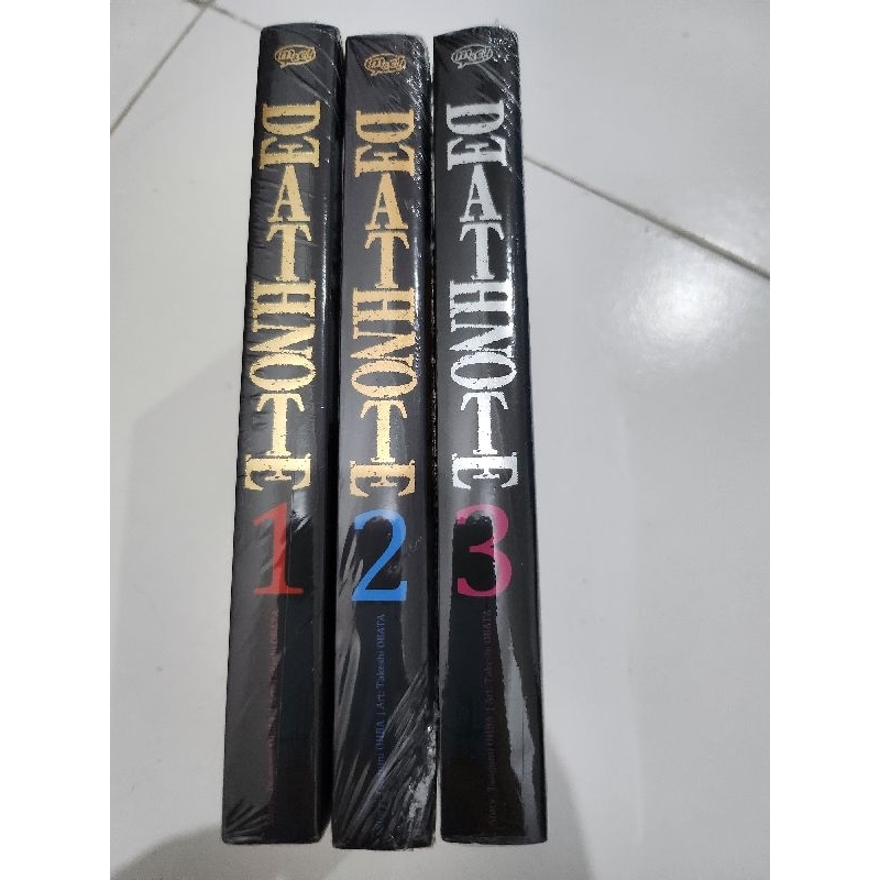 Komik Death Note Premium set vol 1-3 segel ori