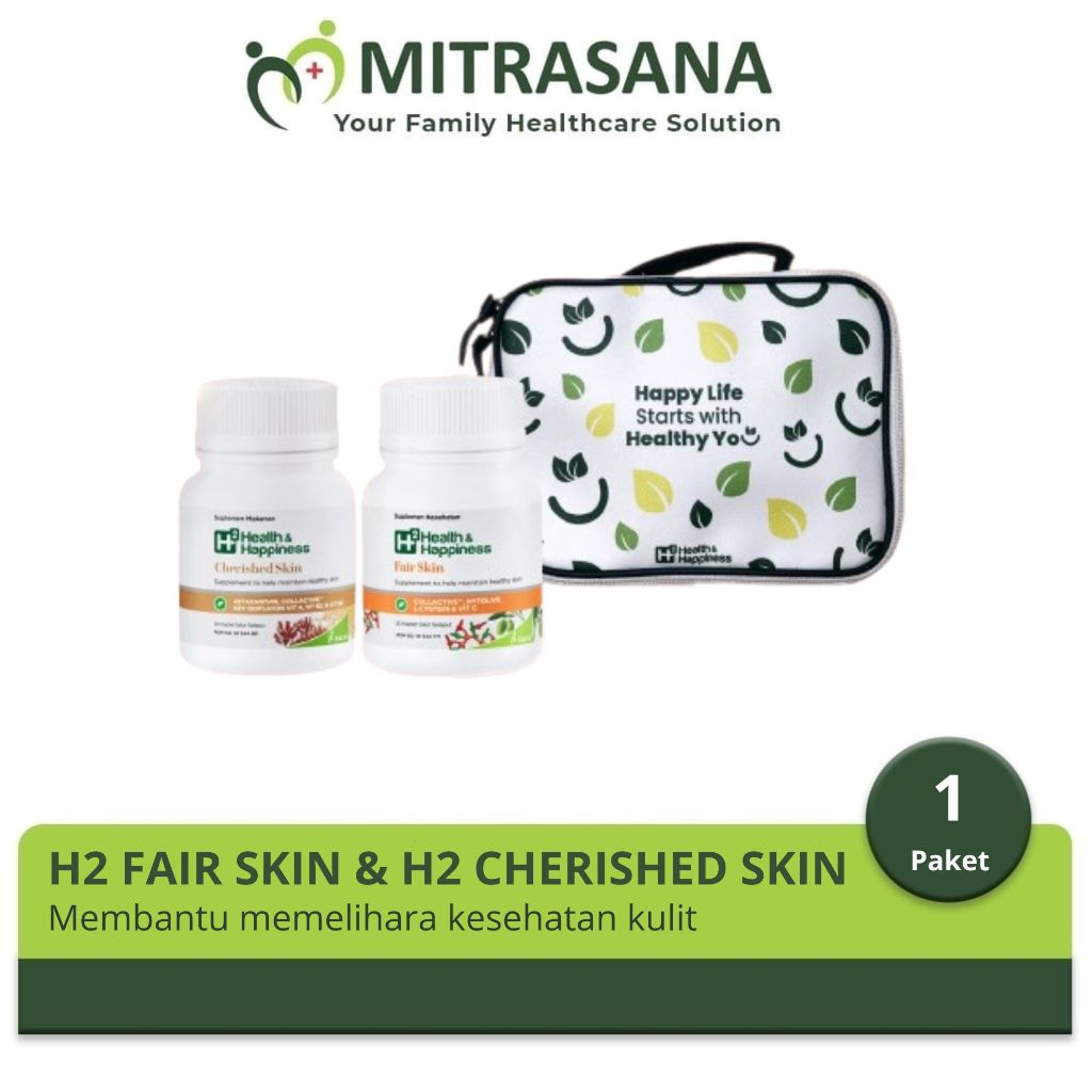 Paket Kesehatan Kulit - H2 Fair Skin dan H2 Cherished Skin