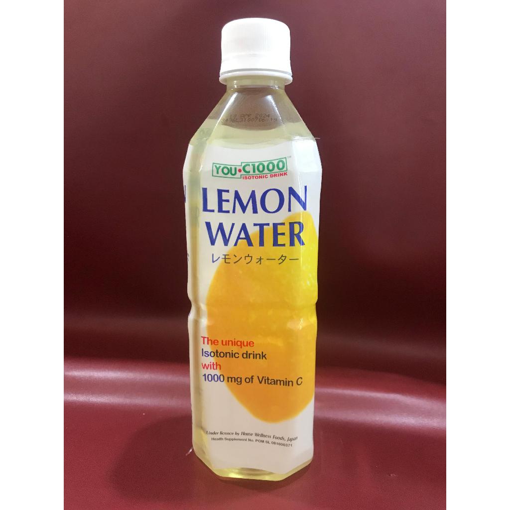 

YOU C 1000 Vit Lemon Water 7 Orange Water 500ml - Minuman Dengan Rasa Lemon