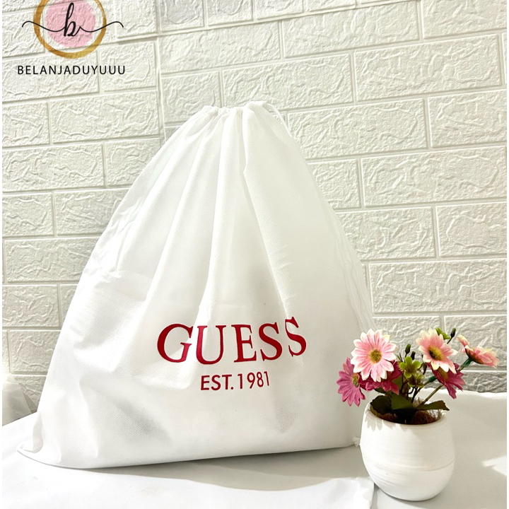 ➟➬✢ Dustbag Guess New Sarung Tas Pelindung Debu Db Branded