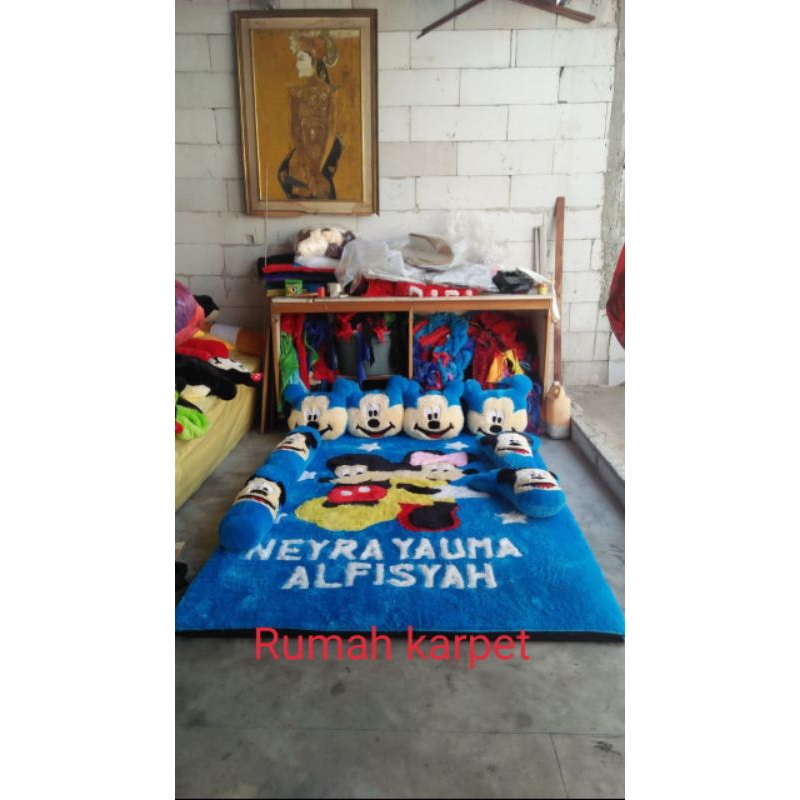 KASUR KARAKTER ANAK.SURPET FULL SET.MATRAS BULU KARAKTER.KASUR BULU RASFUR.SURPET KARAKTER BAHAN BUL