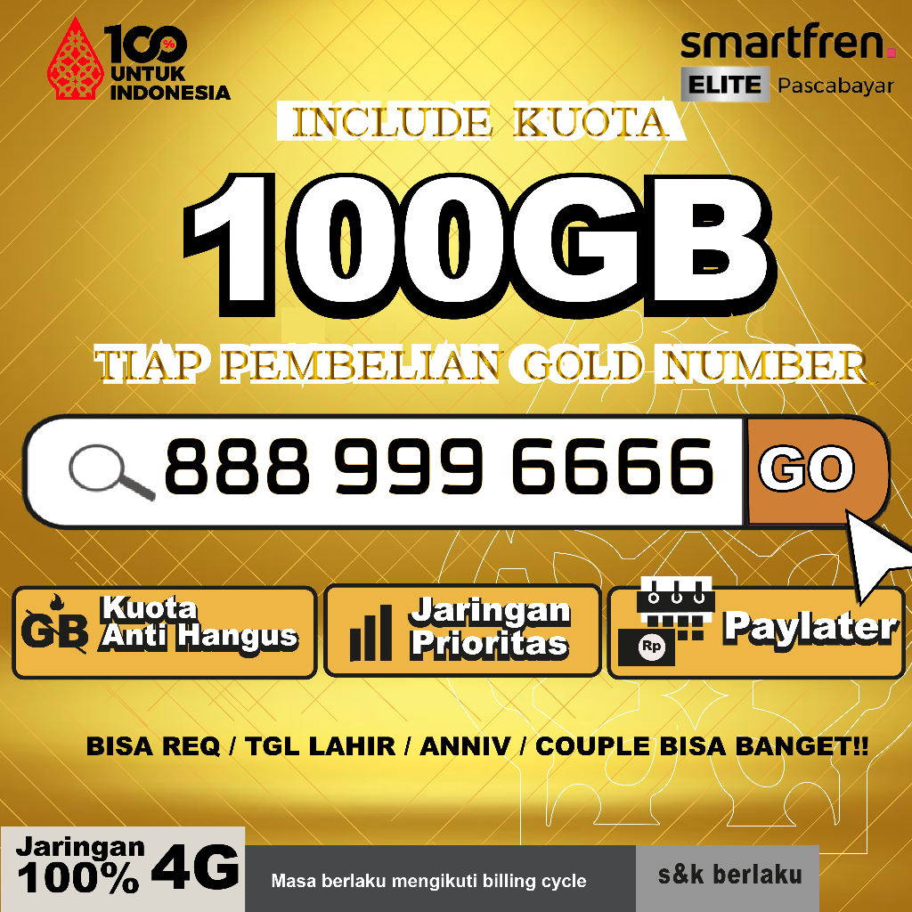 LINK GRADE GOLD NUMBER | SMARTFREN ESIM & KARTU SMARTFREN BISA REQ NOMOR | NOMOR CANTIK | ESIM SMART