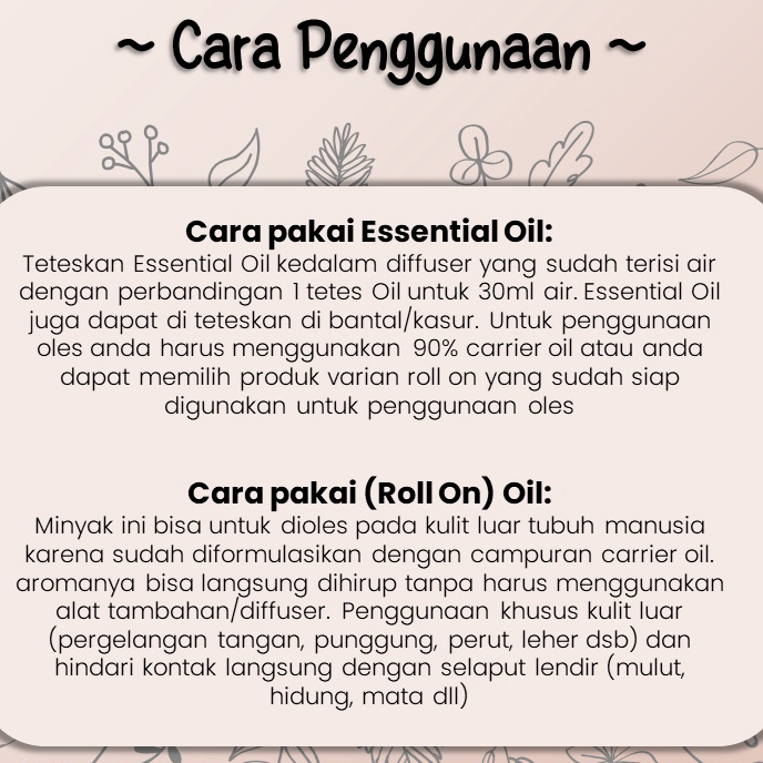 Ready Stock 10ml Deep Sleep Essential Oil Roll On Untuk Tidur Nyenyak