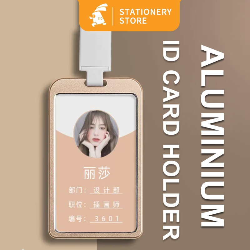 

Tempat Id Card Allumunium Holder Id Card Alumunium-Rabbit Stationery