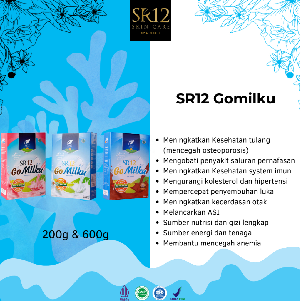 

SR12 Go Milku Original 200g dan 600g - Susu Kambing Etawa