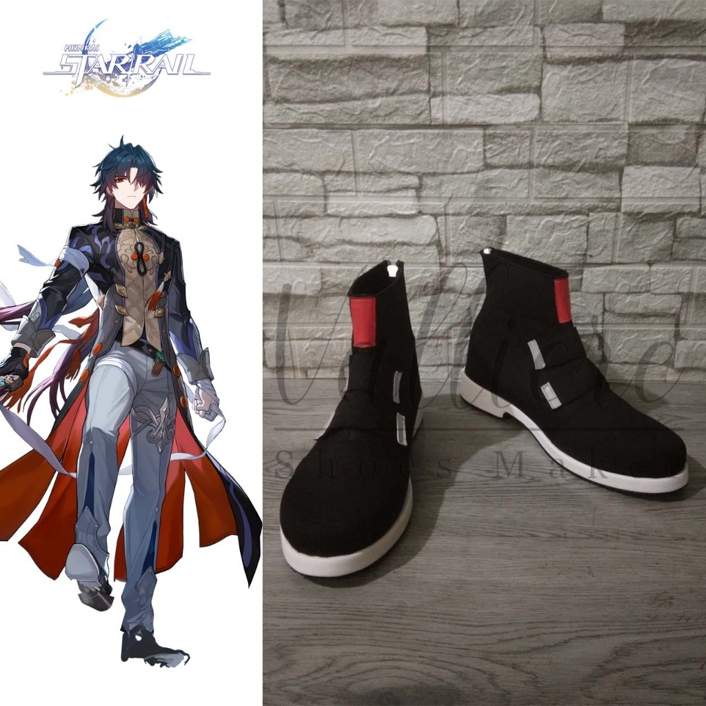 Sepatu Cosplay Honkai Star Rail Blade