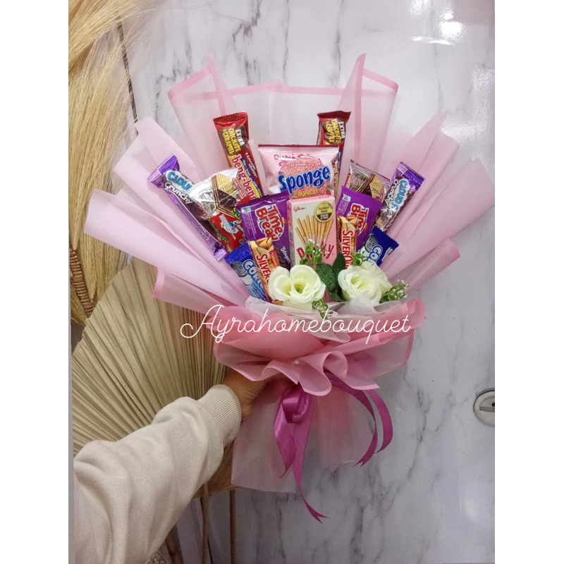 

Promo 7.7 [PINK KOMPLIT] Bucket Buket Snack Coklat Jajanan Hadiah Kado Wisuda Ulang Tahun Murah