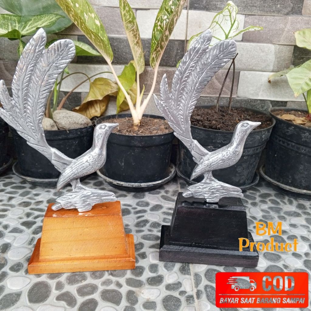 Piala Lomba Burung Trophy Lomba Burung Almunium 1 pcs Piala Burung Murah