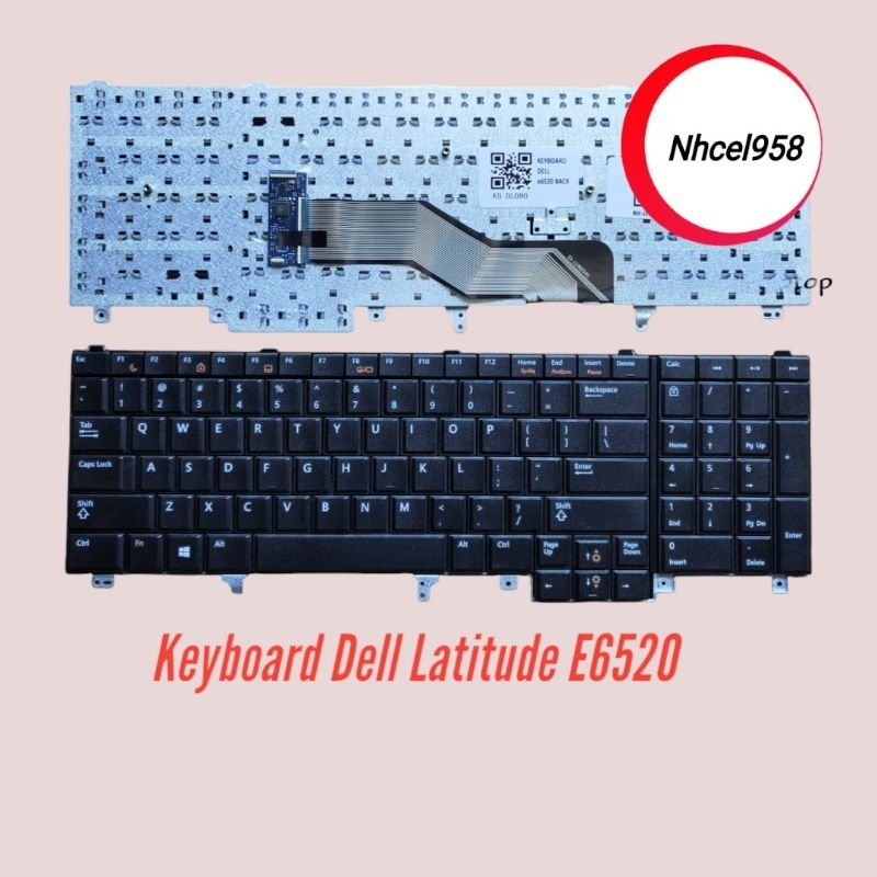✅ Keyboard Dell Latitude E6520