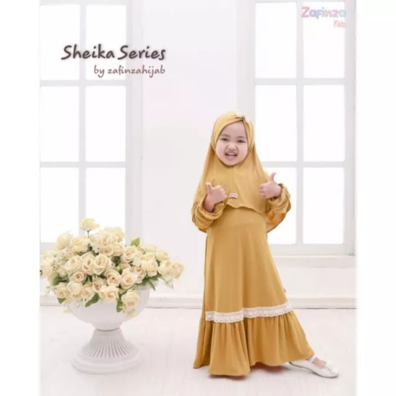 gamis anak sheika