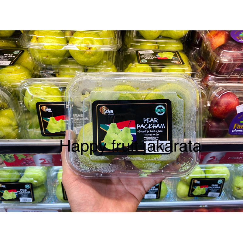 

SHB pear packham fresh | Promo Buah pear garing manis pack