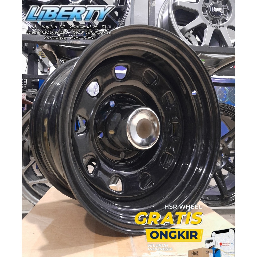 Velg Mobil Off-Road Ring 15 Taft,Jimny,Katana,Feroza Dll HSR MOKUPO